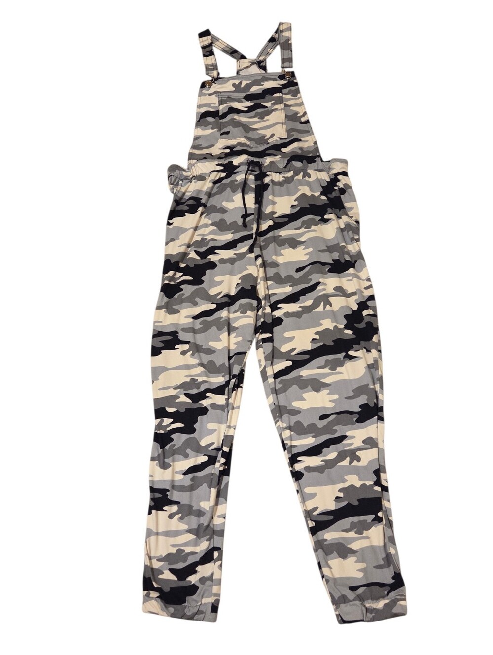 Eye Candy Y2K 90's Grey White Black Jumpsuit Plus Size 2X